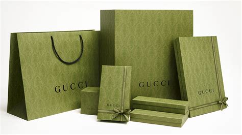 gucci green box packaging|Gucci complimentary gift wrapping.